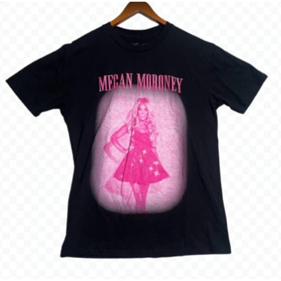 Megan Moroney Pink Photo Black Tour Concert T-Shirt Tee Country Merch - Size M - Picture 1 of 5